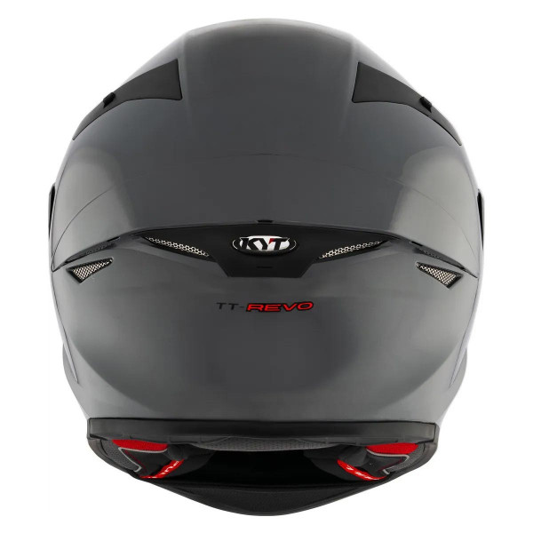 Мотошлем TT-REVO PLAIN, цвет Серый, Размер XL