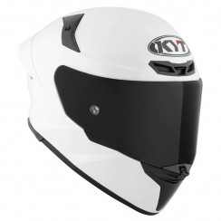 Мотошлем KYT TT-REVO PLAIN, цвет Белый