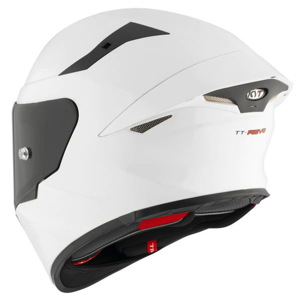 Мотошлем TT-REVO PLAIN, цвет Белый, Размер XS