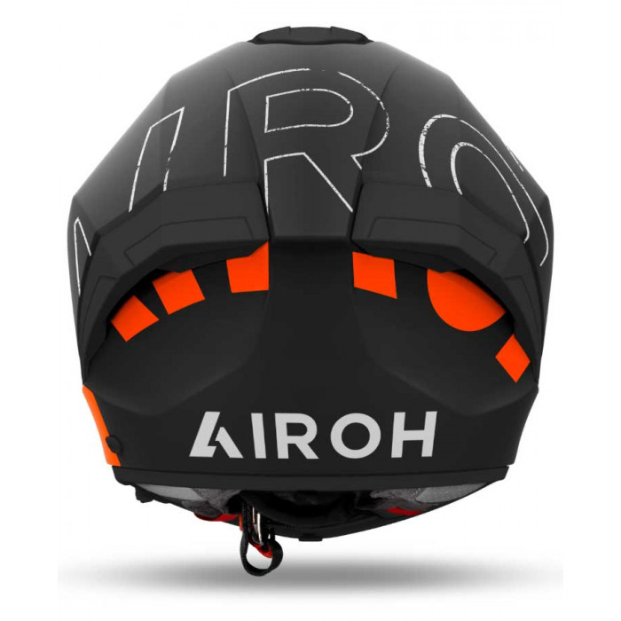 Мотошлем Airoh MATRYX SCOPE, оранжевый матовый, 2XL