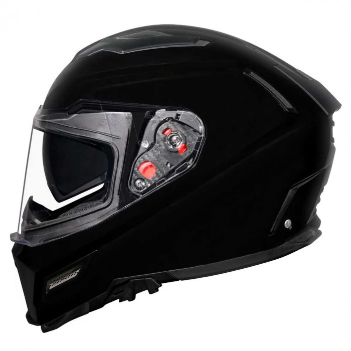 Мотошлем SMK Agnar, цвет Черный Black GL200, Размер S