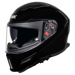 Мотошлем SMK Agnar, цвет Черный Black GL200, Размер S