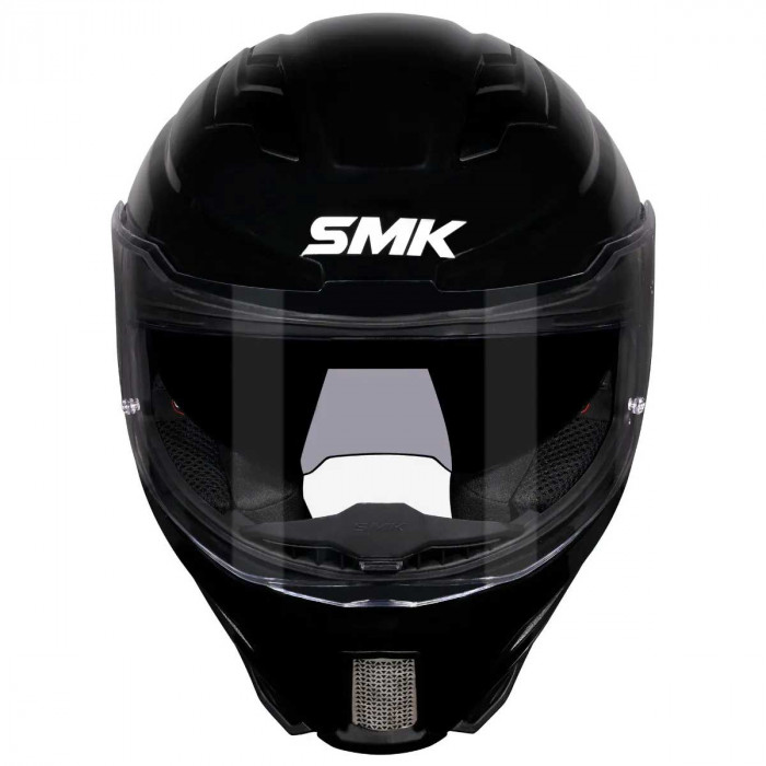 Мотошлем SMK Agnar, цвет Черный Black GL200, Размер S