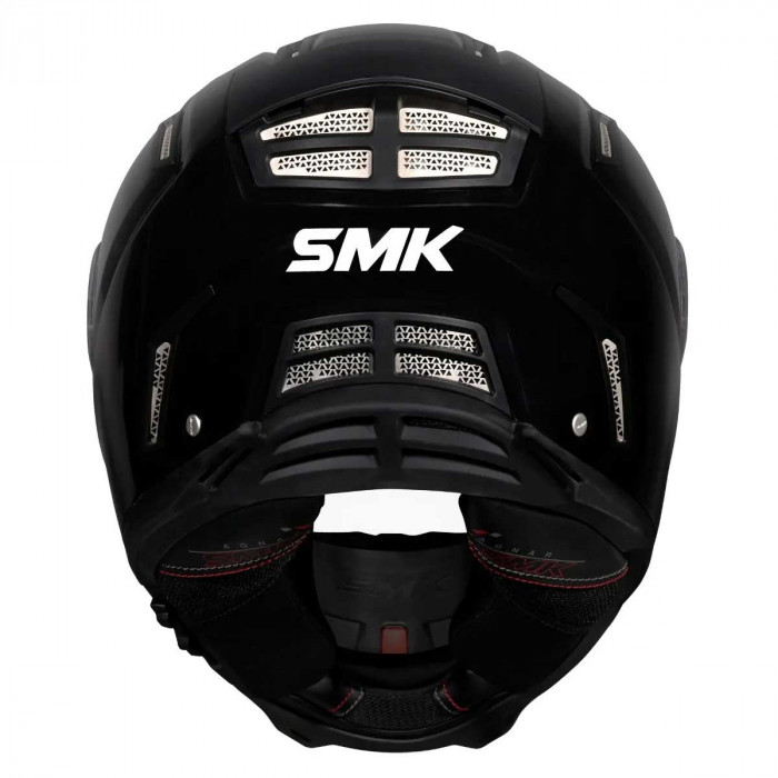 Мотошлем SMK Agnar, цвет Черный Black GL200, Размер S