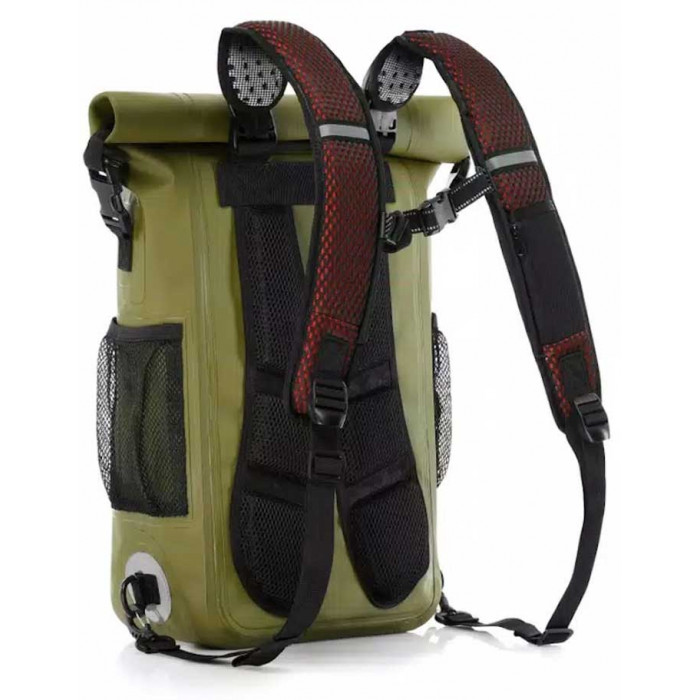 Рюкзак Dainese EXPLORER WP, чёрный, зелёный, 15л