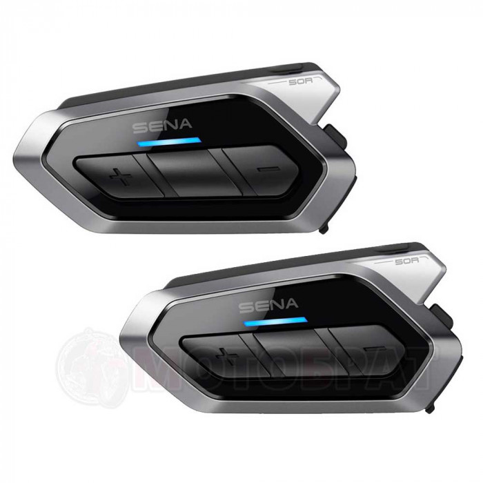 Bluetooth мотогарнитура SENA 50R Dual (2 гарнитуры)