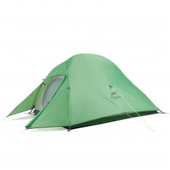 Палатка 1-местная Naturehike сверхлегкая Сloud up NH18T010-T сверхлегкая + коврик 20D, зеленый