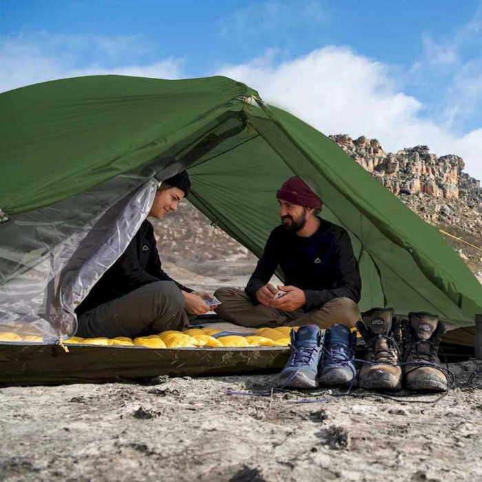 Палатка 2-местная Naturehike сверхлегкая Mongar NH17T007-M, 210T , зеленый