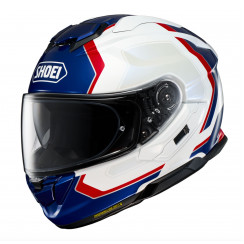 Мотошлем SHOEI GT-Air REALM сине-бело-красный, TC-10, глянцевый, S