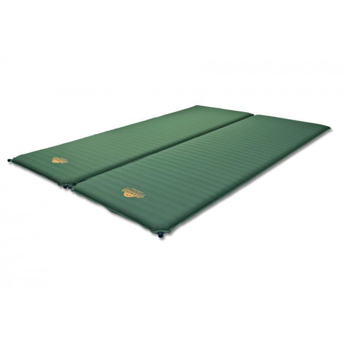 Коврик самонад. Alexika ALPINE DOUBLE, 198x66x5,0 см x 2mats, 9363.5007, оливковый