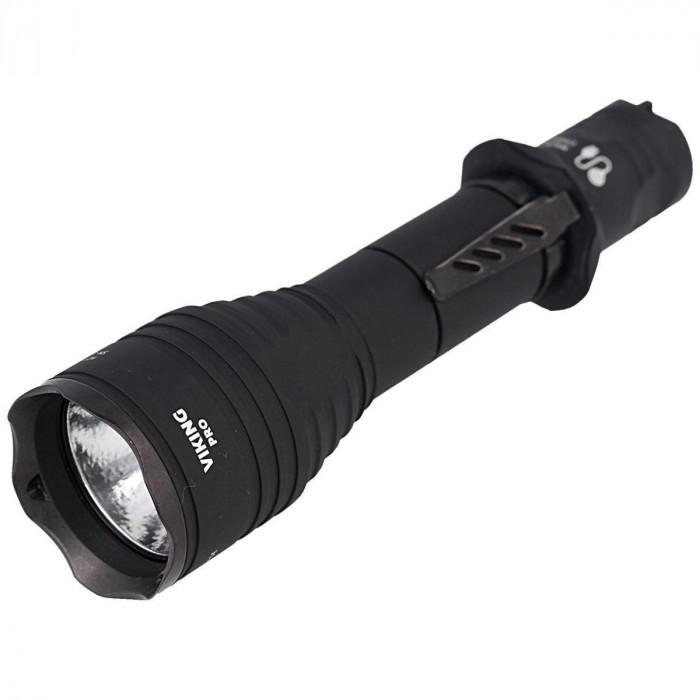 Фонарь тактический Armytek Viking Pro Magnet USB, холодный свет, ремешок, чехол, аккумулятор F07701C