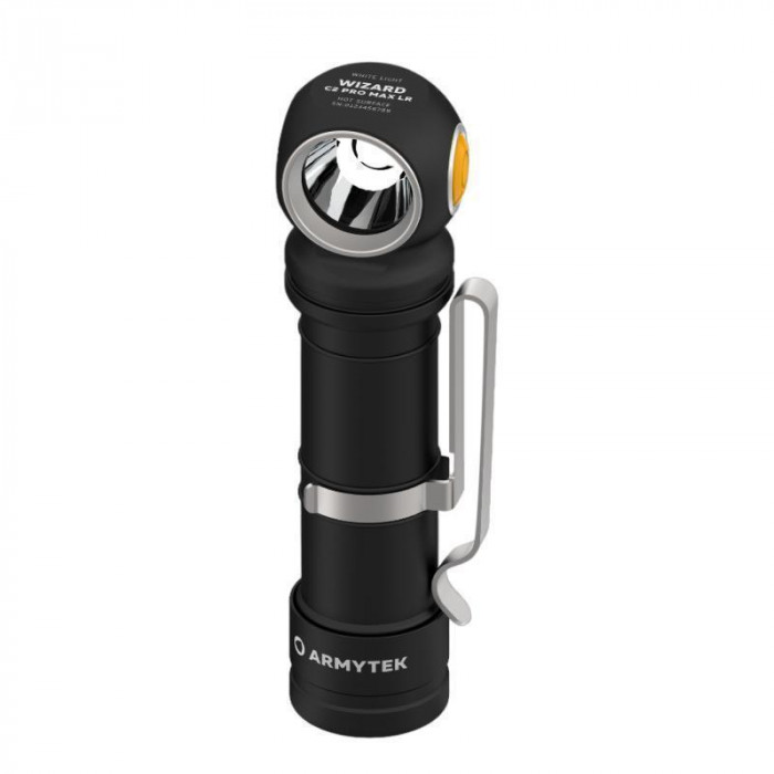 Мультифонарь налобный Armytek Wizard C2 Pro Max LR Magnet USB, теплый свет, аккумулятор F06702W