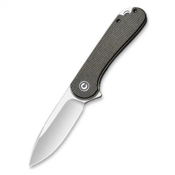 Складной нож CIVIVI Elementum D2 Steel Satin Finished, тёмно -зелёный