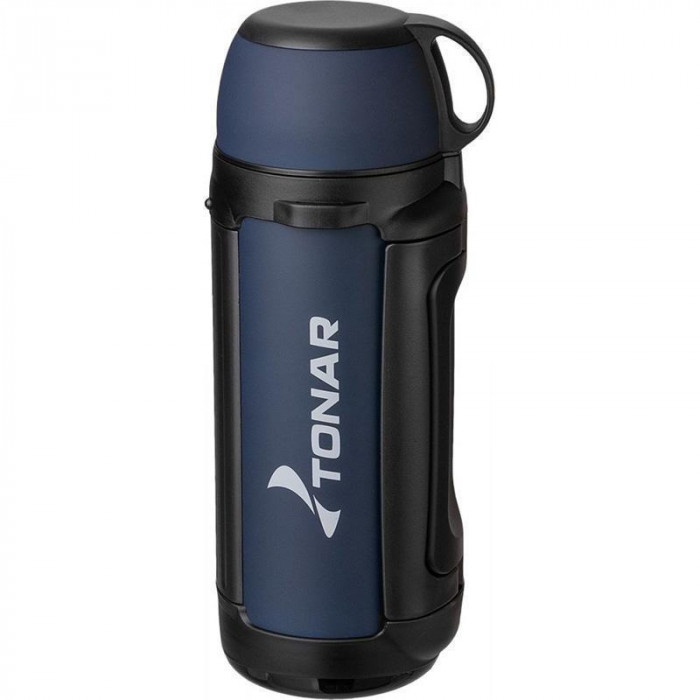 Термос ТОНАР 1700ML TONAR HS.TM-042 крышка-кружка с ручк, доп.пл.чашка, скл.ручки, ремень