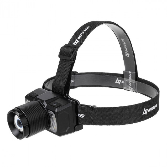 Фонарь налобный сенсорный LM, IP43, USB NISUS PRO N-FN-HL25