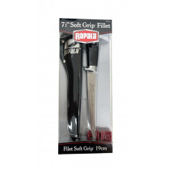 Нож филейный нож Rapala 707 (лезвие 18 см, мягк рукоятка)