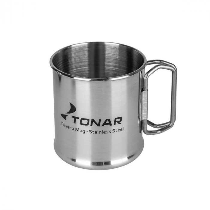 Термокружка 300ML металлическая скл. ручки Тонар T.TK-035-300