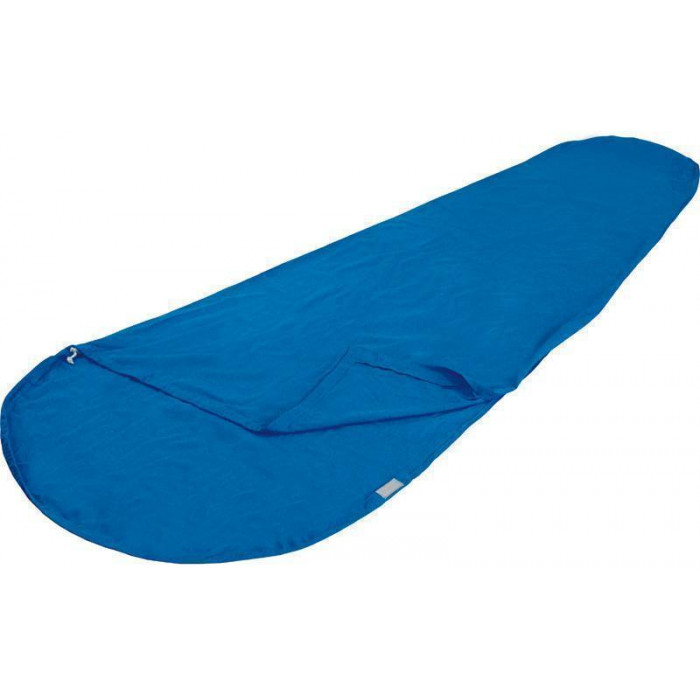 Вставка в мешок спальный High Peak Cotton Inlett Mummy синий, см длина