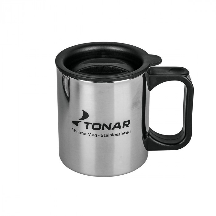 Термокружка 350ML с пл. крышкой Тонар T.TK-047-350