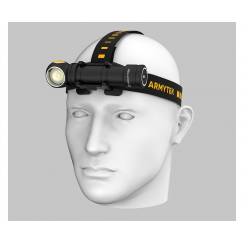 Мультифонарь налобный Armytek Wizard C2 Pro Max, теплый свет, чехол, аккумулятор (F06701W)