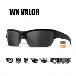 Очки защитные WILEY X Wiley WX Valor, (Оправа: Чёрный Матовый + Lens: Прозрачный + Серый + Рыжий)