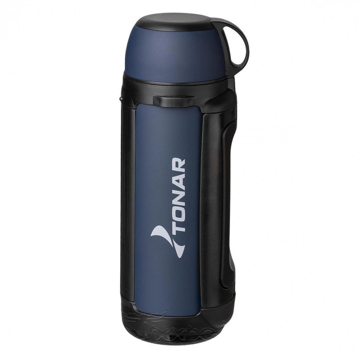 Термос ТОНАР 1900ML TONAR HS.TM-043 крышка-кружка с ручк, доп.пл.чашка, скл.ручки, ремень