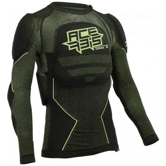 Защита тела (Черепаха) Acerbis X-FIT FUTURE LEVEL 2, чёрный, жёлтый, 2XL