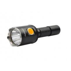 Фонарь AceCamp Massage Power Bank Flashlight 300 люмен со встроенным внешним аккумулятором, тактическим оголовьем и функцией массажера в к Чёрный, 1025