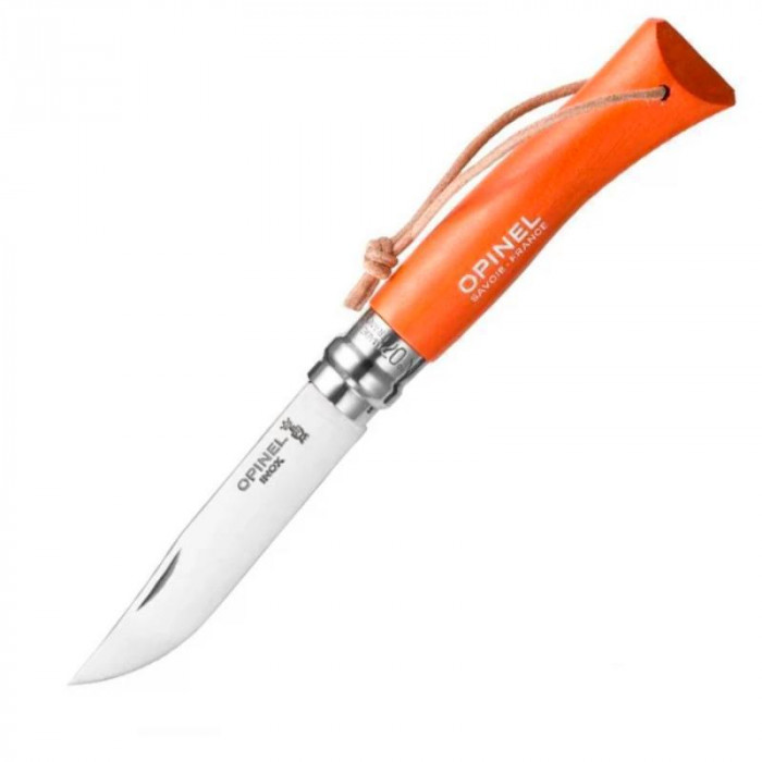 Нож Opinel №7 Trekking нержавеющая сталь оранжевый