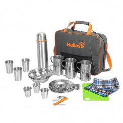 Набор для пикника Camping на 6 персон с термосом (HS-CG-T-6) Helios