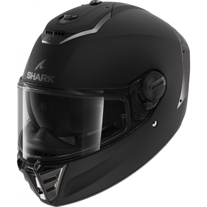 Мотошлем SHARK SPARTAN RS BLANK, чёрный матовый, XL