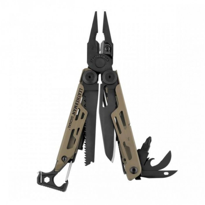 Мультитул Leatherman Signal Coyote с нейлоновым чехлом