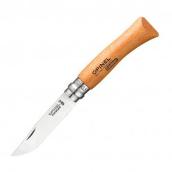 Нож Opinel №7, углеродистая сталь, рукоять из дерева бука