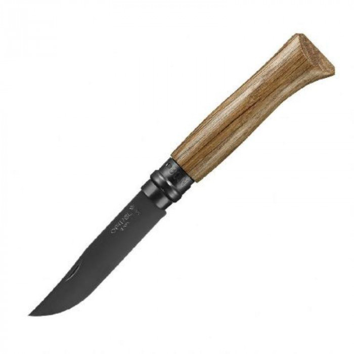 Нож Opinel N°08 Oak, чёрный