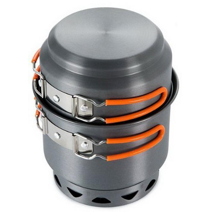 Набор посуды с теплообменной системой Fire-Maple FMC-218 323г.,1,2л и 0,6л