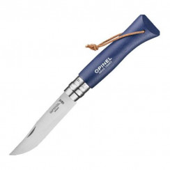 Нож Opinel №8 Trekking, нержавеющая сталь, синий