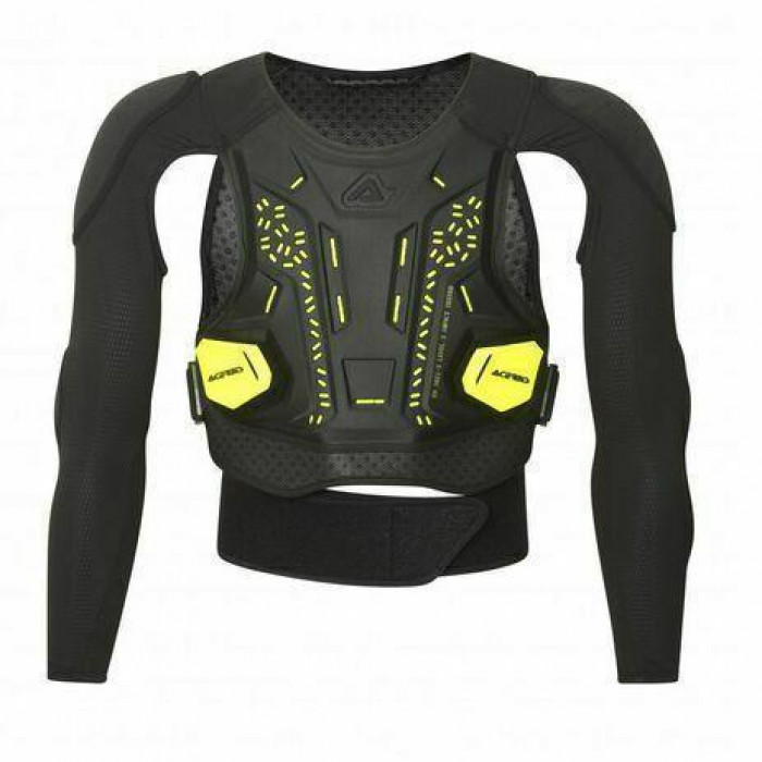Защита тела (Черепаха) Acerbis PLASMA LEVEL 2, чёрный, жёлтый, L/XL