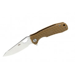 Нож Honey Badger Leaf D2 с песочной рукоятью HB1387, M