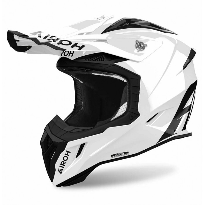 Мотошлем Airoh AVIATOR ACE COLOR Glossy, белый, XL