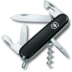 Нож Victorinox Spartan, 91 мм, 12 функций, черный