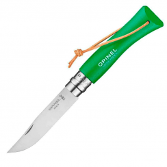 Нож Opinel №7 Trekking нержавеющая (сталь) (зеленый)