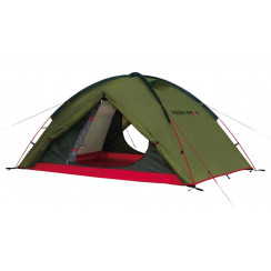 Палатка High Peak Woodpecker 3 зеленый/красный, 340х190х220, 10194