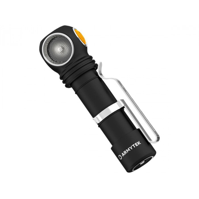 Мультифонарь налобный Armytek Wizard C2 WG Magnet USB холодный белый+зелёный свет, аккумулятор F09201C