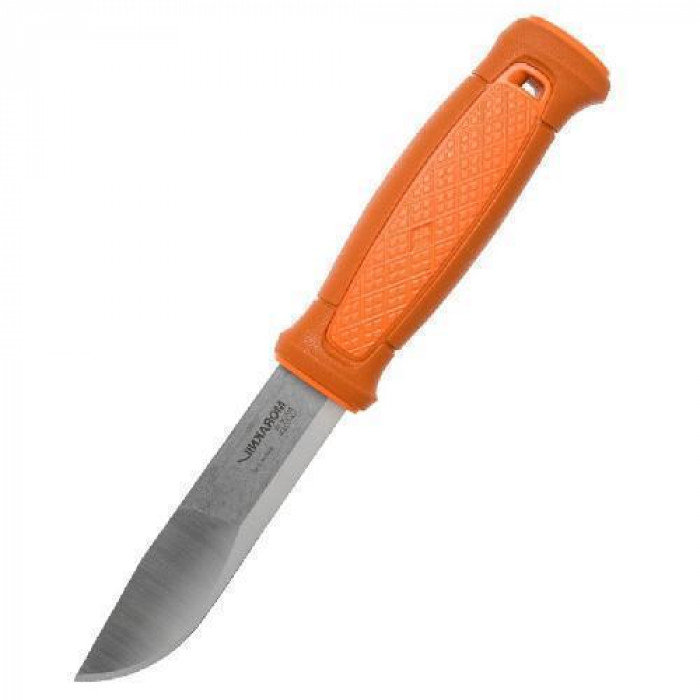 Нож Morakniv Kansbol Burnt, нержавеющая сталь, крепление Multi-Mount, оранжевый