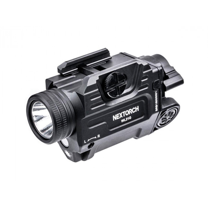Фонарь Nextorch WL21G Dual-, пистолетный, lm, зелёный ЛЦУ, светло-
