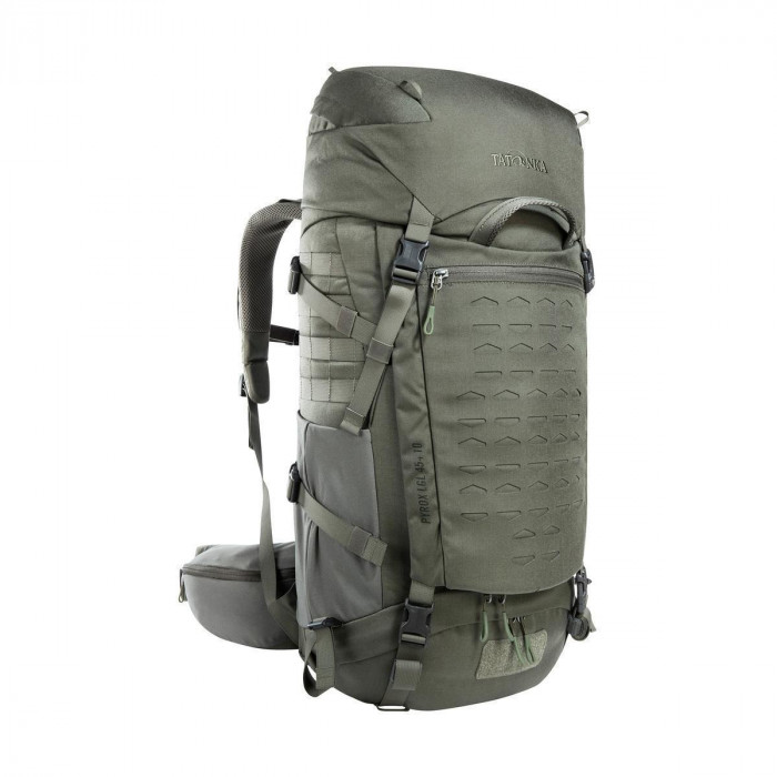 Рюкзак Tatonka PYROX 45+10 BUSHCRAFT stone, серый, оливковый