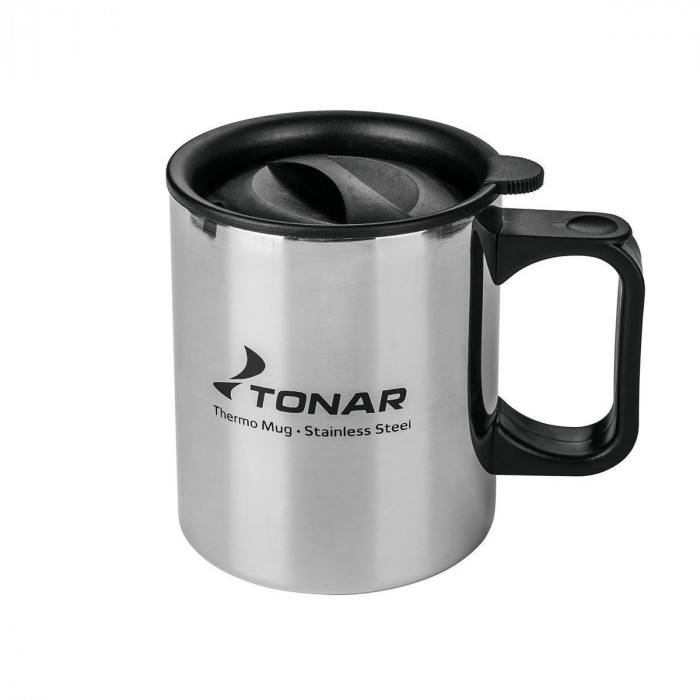 Термокружка 450ML с пл. крышкой Тонар T.TK-047-450